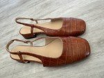Mia Croco Carmel Slingback Shoes for Women