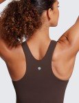 Butterluxe Women's High Neck Racerback Tank Top