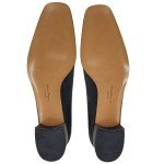 Salvatore Ferragamo Women's Black Bow Dress Heels