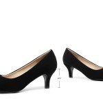 Comfortable Women’s Low Heel Slip-On Pump Shoes