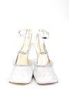 Silver Stellar Pumps for Women - Size 37