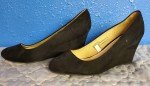 Women's A New Day Black Platform Heels, Size 6.5