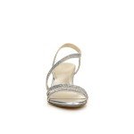Vanessa2 Rhinestone Strappy Heeled Sandals for Women