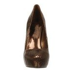 FERGIE BUNNY Bronze Women's Pumps, Size 8