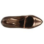 FERGIE BUNNY Bronze Women's Pumps, Size 8