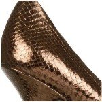 FERGIE BUNNY Bronze Women's Pumps, Size 8