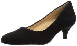 Trotters Women's Kiera Black Suede Pumps