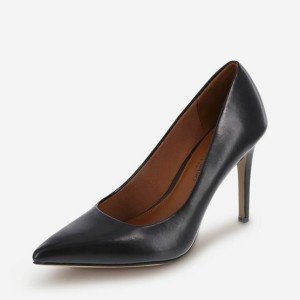Christian Siriano Women's Black Pointed Toe Heels