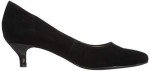 Trotters Women's Kiera Black Suede Pumps