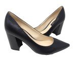 Nine West Women's Cara Black Slip-On Pumps