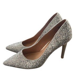 Sparkly Pointed High Heel Pumps by Christian Siriano