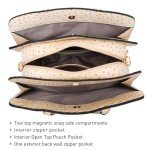 Chic 2-Piece Tote and Wallet Set - White