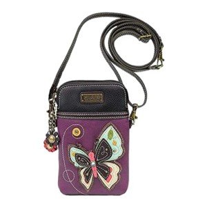 Chala Butterfly Crossbody Purse - Adjustable Strap