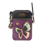 Chala Butterfly Crossbody Purse - Adjustable Strap