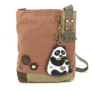 Chala Mauve Panda Crossbody Handbag for Women