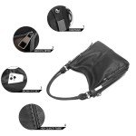 Stylish Large Leather Crossbody Tote Bag for Women