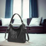 Stylish Large Leather Crossbody Tote Bag for Women