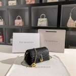 Stylish Black Leather Shoulder Bag for Women