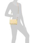 Bebe Evie Yellow Crossbody Handbag with Chain Strap