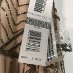 Parker Sansa Embellished Dress in Nude/Silver, XS