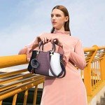 Trendy Purple Women's Messenger Handbag by Nicole & Doris