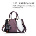 Trendy Purple Women's Messenger Handbag by Nicole & Doris