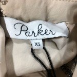 Parker Sansa Embellished Dress in Nude/Silver, XS