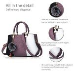 Trendy Purple Women's Messenger Handbag by Nicole & Doris