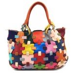 Stylish Women's Leather Top Handle Handbag