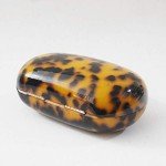 Chic Leopard Print Round Evening Clutch Bag
