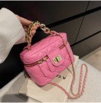 Chic Embroidered Leather Shoulder Bag for Women