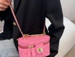 Chic Embroidered Leather Shoulder Bag for Women