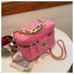Chic Embroidered Leather Shoulder Bag for Women