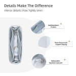 Blue Pale Purse Organizer for Lady Dior Bags