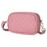 Chic Pink Women's Tote Sling Handbag Set