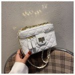 Trendy Embroidered Leather Shoulder Bag for Women