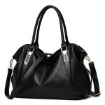 Chic Women's Soft Leather Shoulder Tote Bag