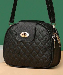 Soft Leather Crossbody Bag for Work & Travel