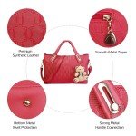 4-Piece Set of Women's Stylish Leather Handbags