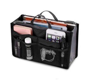 Women's Multi-Pocket Travel Handbag Organizer Insert