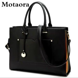 Chic Leather Shoulder Handbag for Women