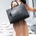 Chic Leather Shoulder Handbag for Women