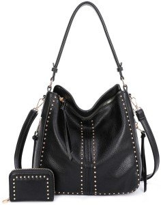Stylish Leather Concealed Carry Crossbody Purse
