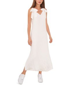 Riley & Rae Women's V-Neck Maxi Dress
