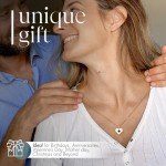 Heart Pendant Necklace - 18K Gold Christian Jewelry