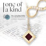 18k Gold Plated Nano Bible Infinity Necklace