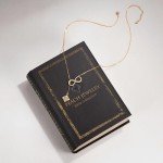 18k Gold Plated Nano Bible Infinity Necklace
