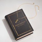 Gold Cross Necklace Engraved with KJV New Testament