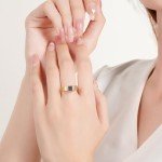 Nano Bible Gold Ring - Elegant Christian Jewelry Gift