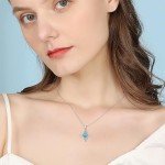 Zia Sun Symbol Necklace with Turquoise Pendant